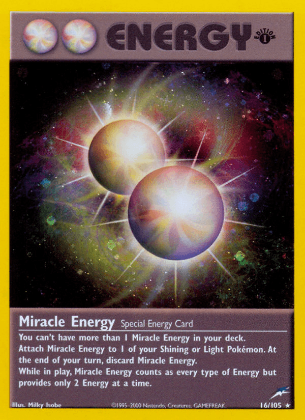 Miracle Energy (16/105) [Neo Destiny 1st Edition] - POKÉ JEUX