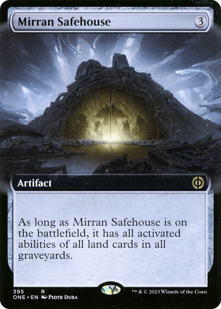 Mirran Safehouse (Extended Art) [Phyrexia: All Will Be One] - POKÉ JEUX