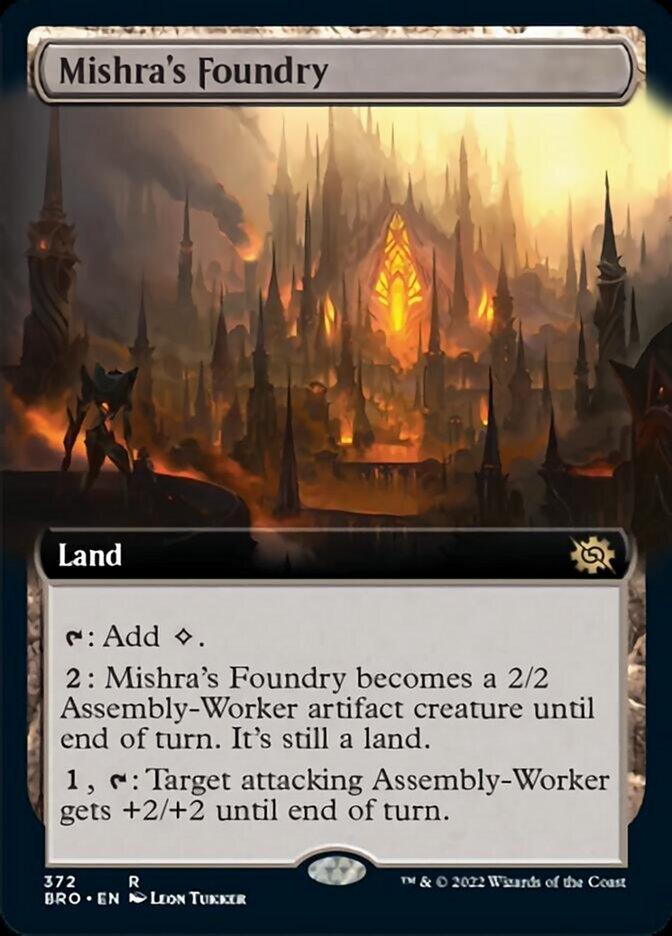 Mishra's Foundry (Extended Art) [The Brothers' War] - POKÉ JEUX