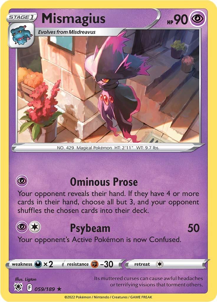 Mismagius (059/189) [Sword & Shield: Astral Radiance] - POKÉ JEUX