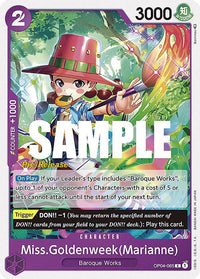 Miss.Goldenweek(Marianne) [Kingdoms of Intrigue Pre-Release Cards] - POKÉ JEUX