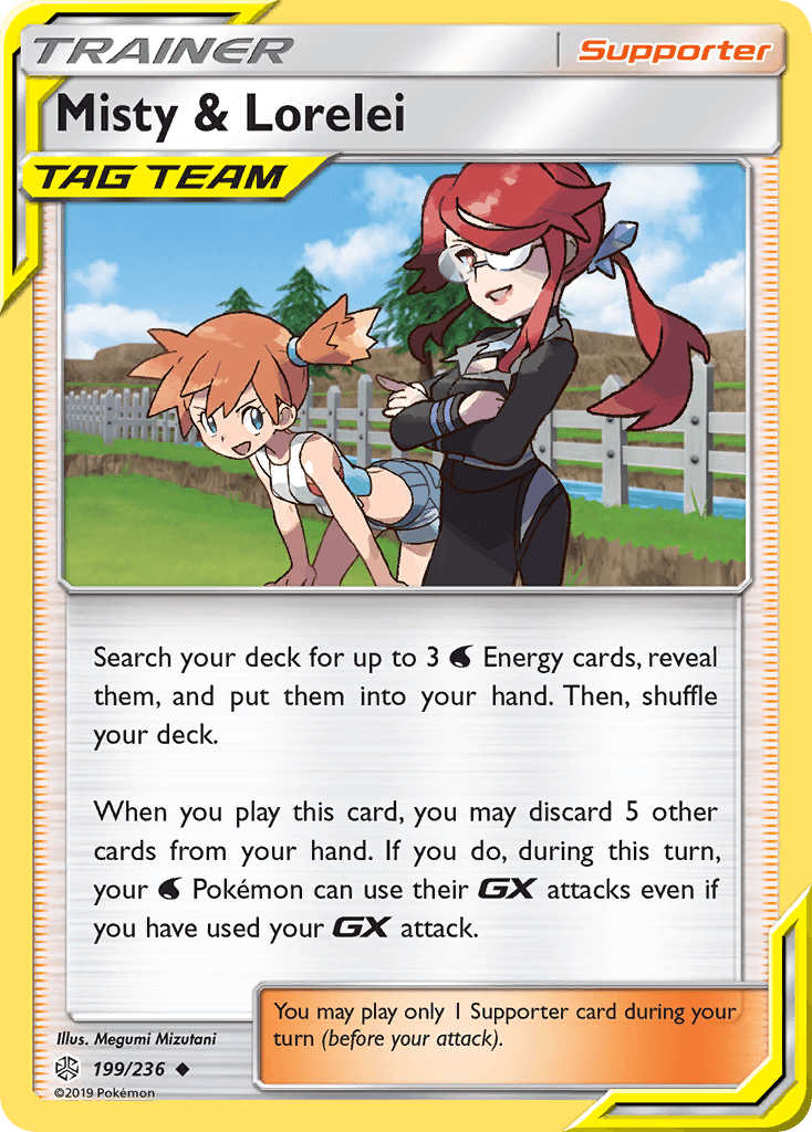 Misty & Lorelei (199/236) [Sun & Moon: Cosmic Eclipse] - POKÉ JEUX