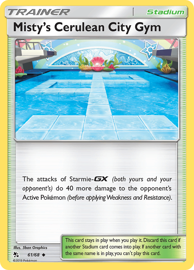 Misty's Cerulean City Gym (61/68) [Sun & Moon: Hidden Fates] - POKÉ JEUX