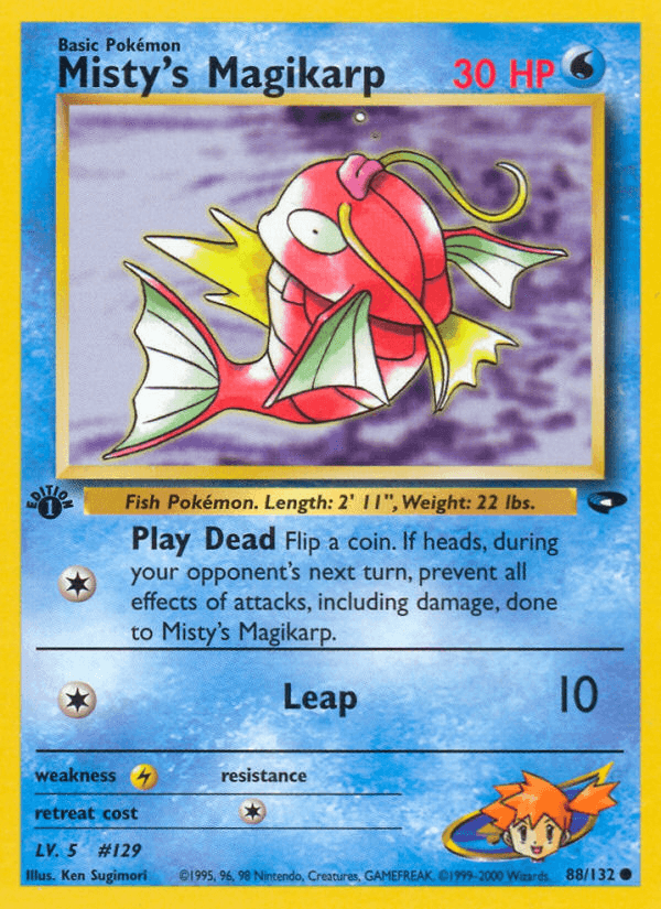 Misty's Magikarp (88/132) [Gym Challenge 1st Edition] - POKÉ JEUX