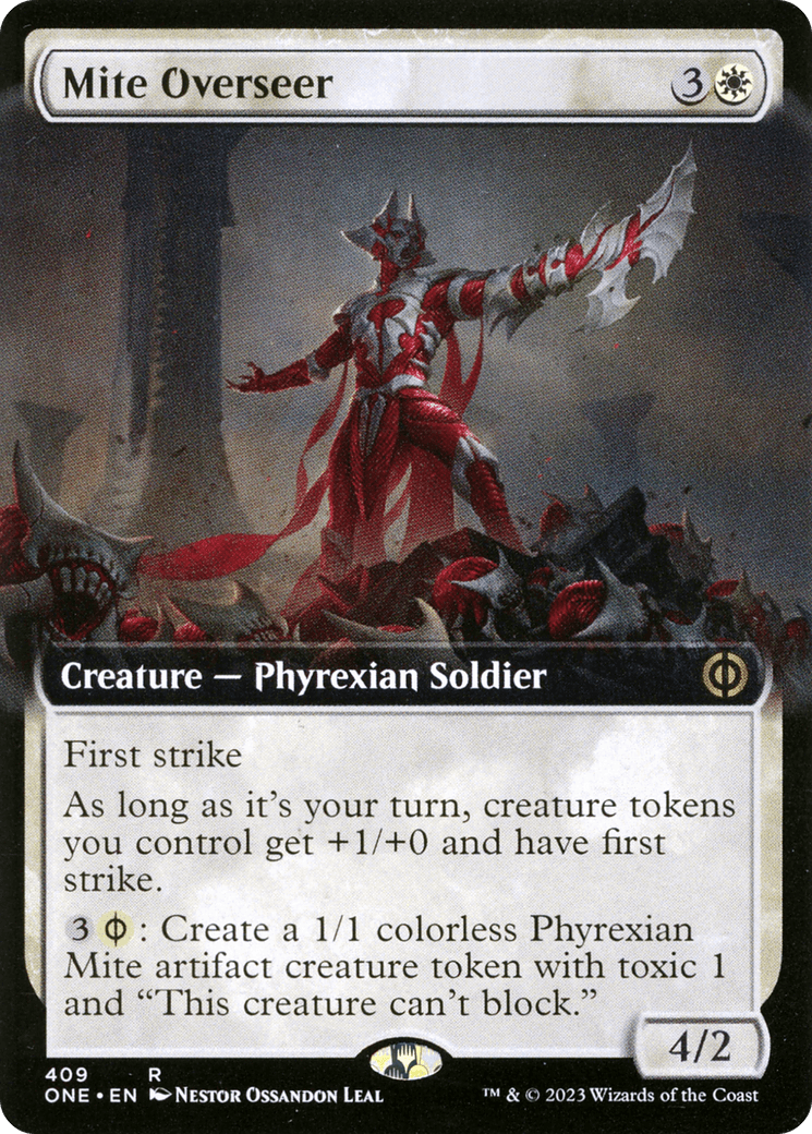 Mite Overseer (Extended Art) [Phyrexia: All Will Be One] - POKÉ JEUX