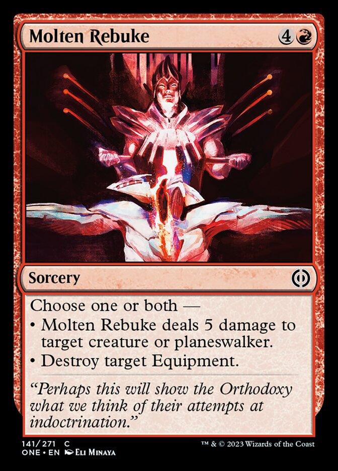 Molten Rebuke [Phyrexia: All Will Be One] - POKÉ JEUX