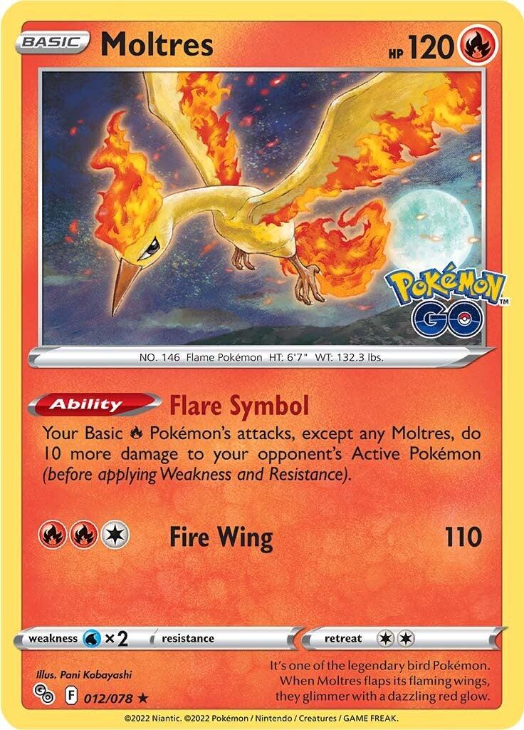 Moltres (012/078) [Pokémon GO] - POKÉ JEUX