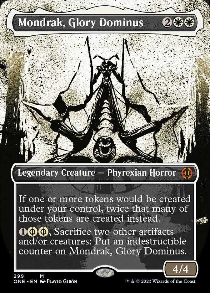 Mondrak, Glory Dominus (Borderless Ichor) [Phyrexia: All Will Be One] - POKÉ JEUX