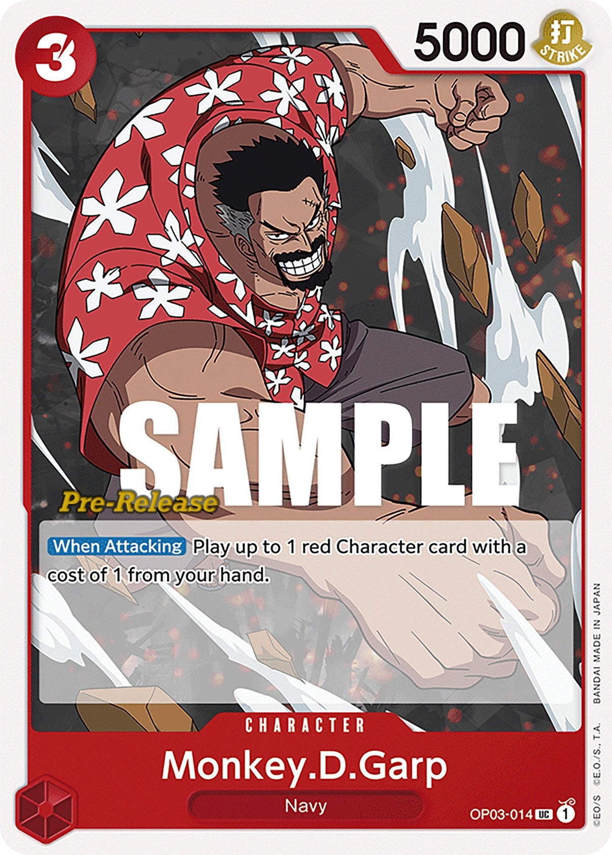 Monkey.D.Garp [Pillars of Strength Pre-Release Cards] - POKÉ JEUX