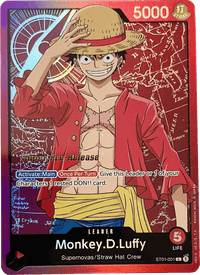 Monkey.D.Luffy (001) [Super Pre-Release Starter Deck: Straw Hat Crew] - POKÉ JEUX