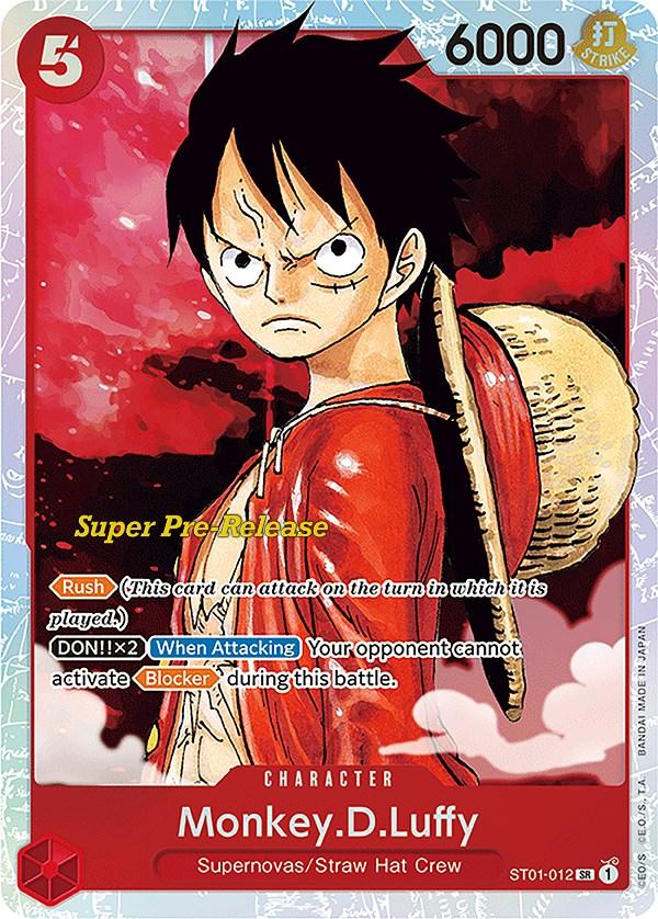 Monkey.D.Luffy (012) [Super Pre-Release Starter Deck: Straw Hat Crew] - POKÉ JEUX