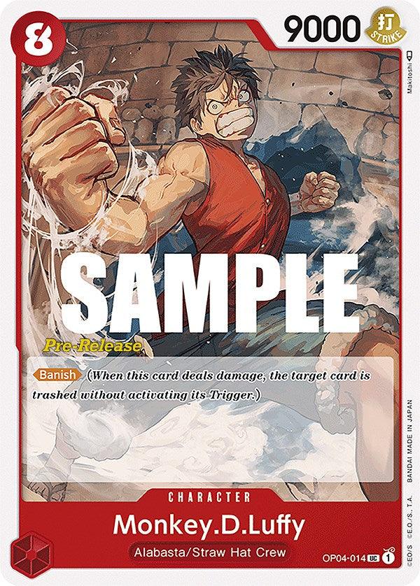 Monkey.D.Luffy [Kingdoms of Intrigue Pre-Release Cards] - POKÉ JEUX