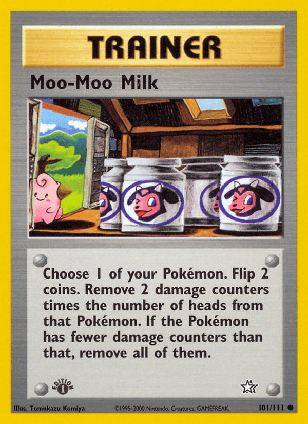 Moo-Moo Milk (101/111) [Neo Genesis 1st Edition] - POKÉ JEUX