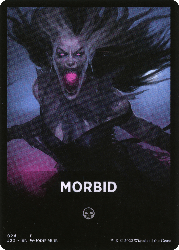 Morbid Theme Card [Jumpstart 2022 Front Cards] - POKÉ JEUX