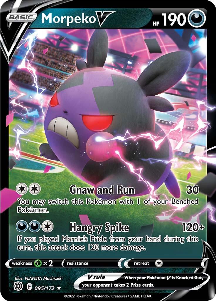 Morpeko V (095/172) [Sword & Shield: Brilliant Stars] - POKÉ JEUX