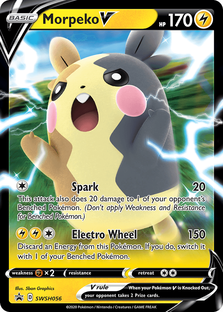 Morpeko V (SWSH056) [Sword & Shield: Black Star Promos] - POKÉ JEUX