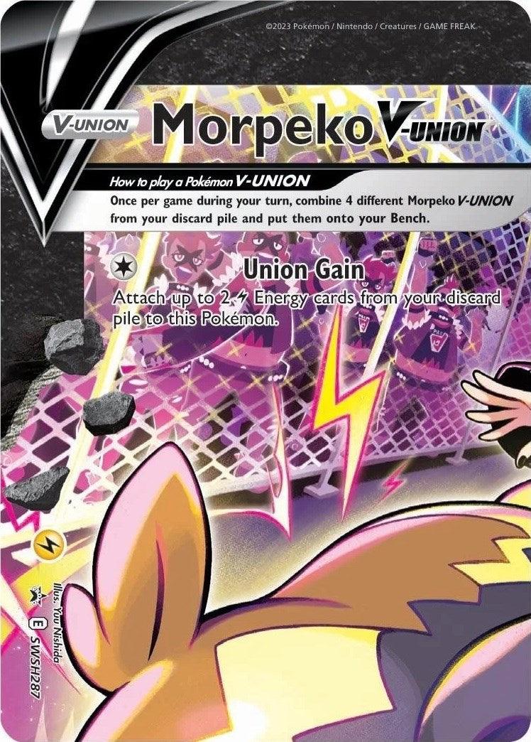 Morpeko V-Union (SWSH287) [Sword & Shield: Black Star Promos] - POKÉ JEUX