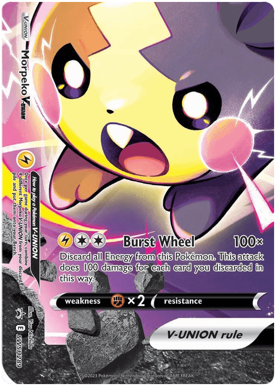 Morpeko V-Union (SWSH289) [Sword & Shield: Black Star Promos] - POKÉ JEUX