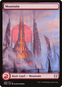 Mountain (265) (Full-Art) [Phyrexia: All Will Be One] - POKÉ JEUX