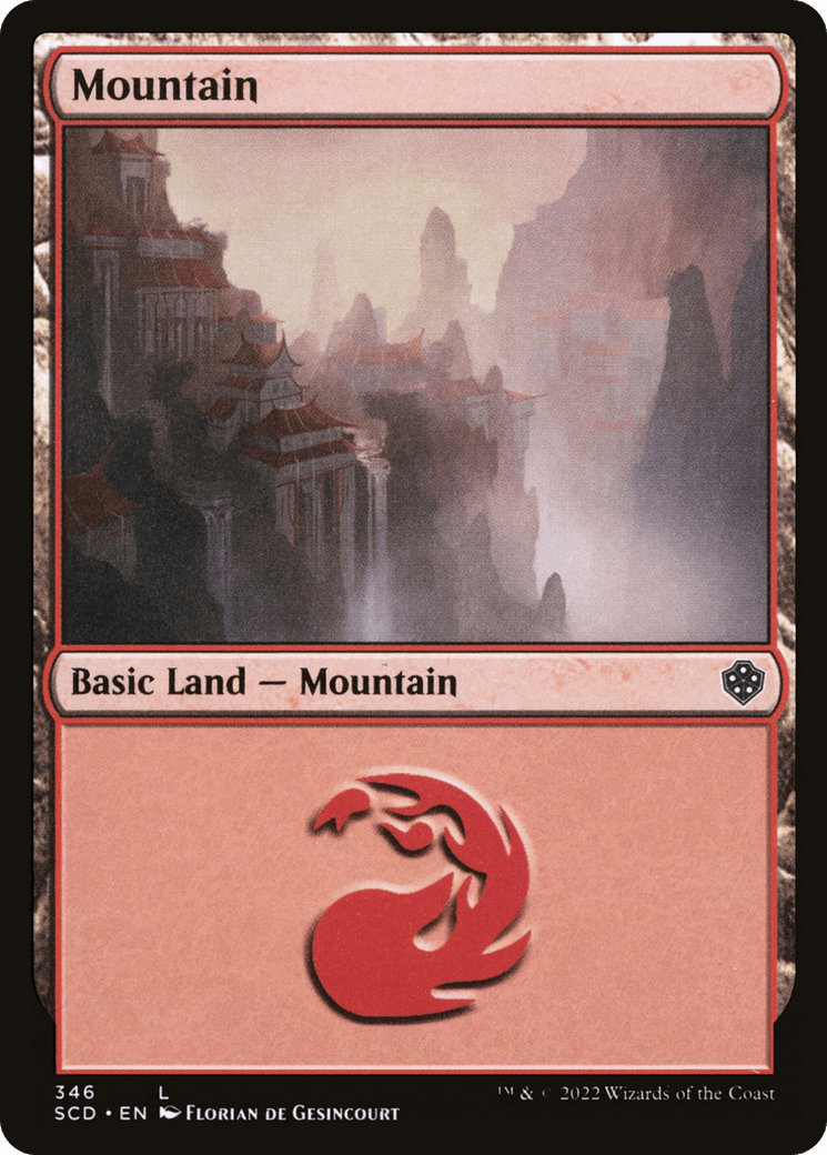 Mountain (346) [Starter Commander Decks] - POKÉ JEUX