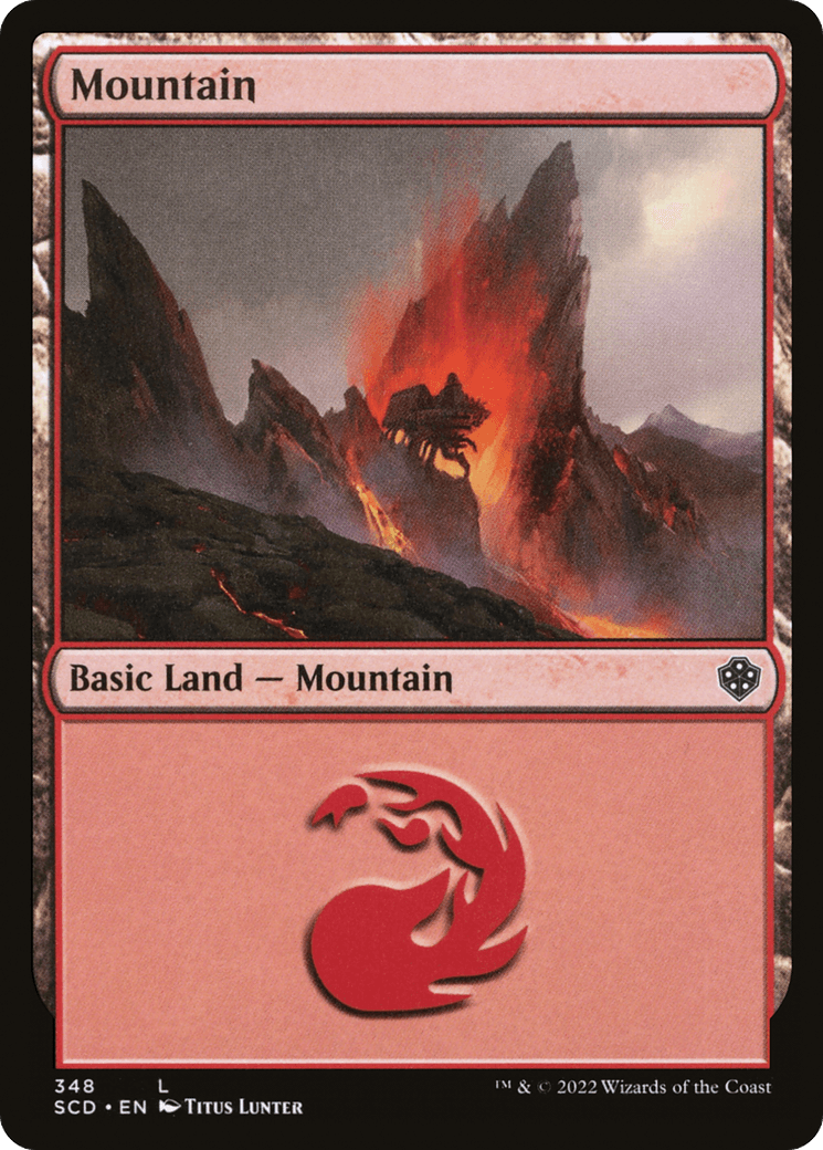 Mountain (348) [Starter Commander Decks] - POKÉ JEUX