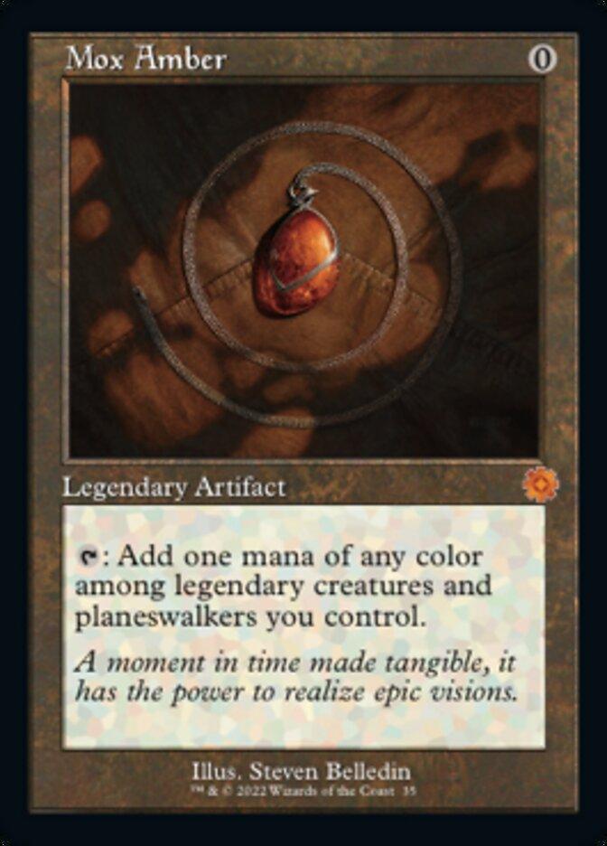 Mox Amber (Retro) [The Brothers' War Retro Artifacts] - POKÉ JEUX