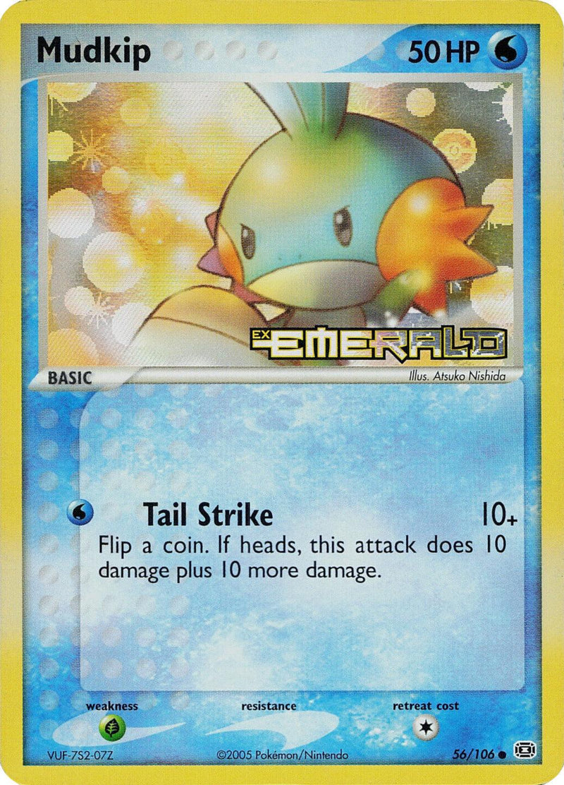 Mudkip (56/106) (Stamped) [EX: Emerald] - POKÉ JEUX