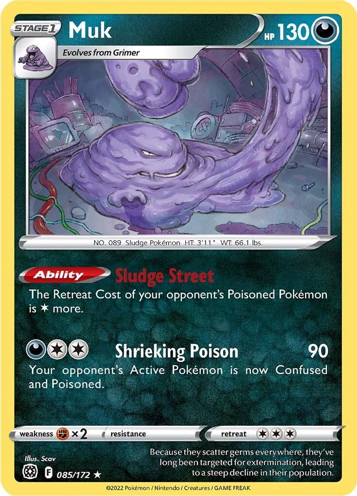 Muk (085/172) [Sword & Shield: Brilliant Stars] - POKÉ JEUX