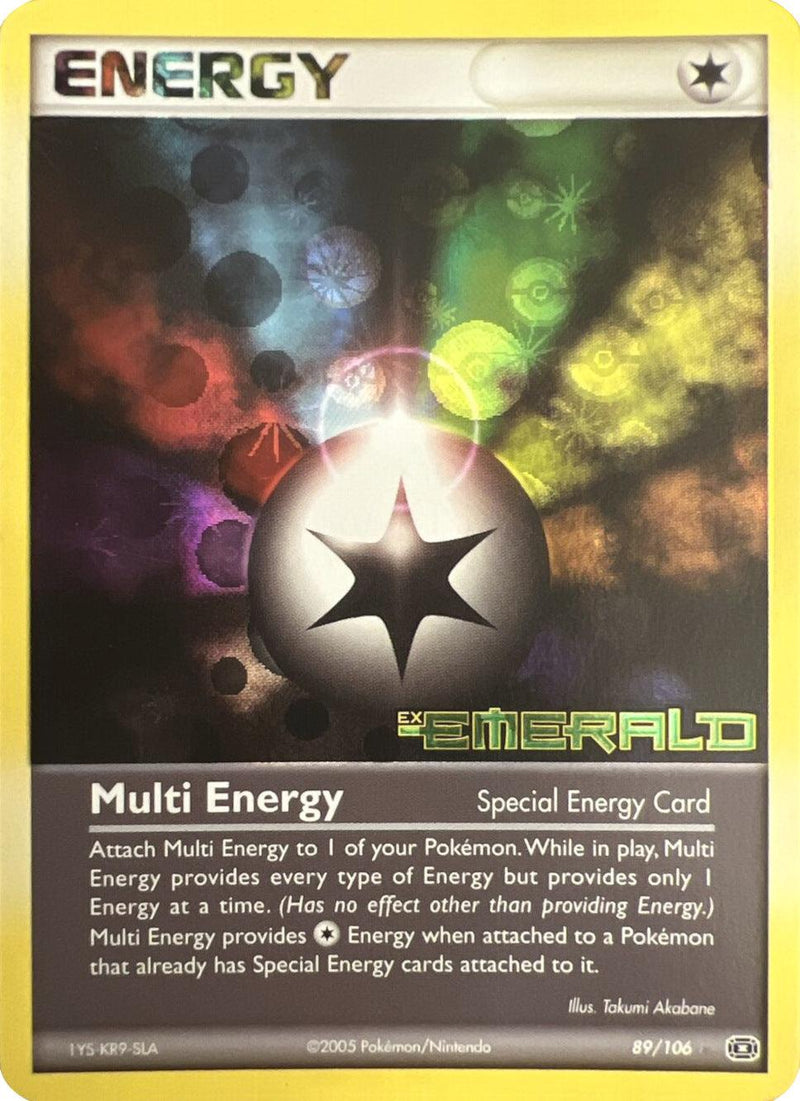 Multi Energy (89/106) (Stamped) [EX: Emerald] - POKÉ JEUX