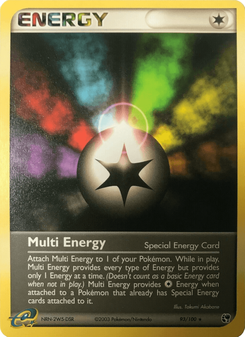 Multi Energy (93/100) (League Promo) [EX: Sandstorm] - POKÉ JEUX