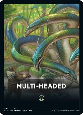 Multi-Headed Theme Card [Jumpstart 2022 Front Cards] - POKÉ JEUX