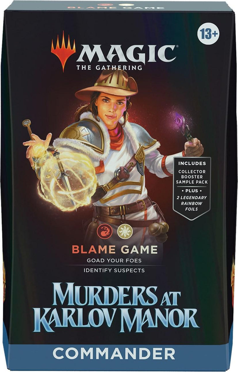 Murders at Karlov Manor - Commander Deck (Blame Game) - POKÉ JEUX