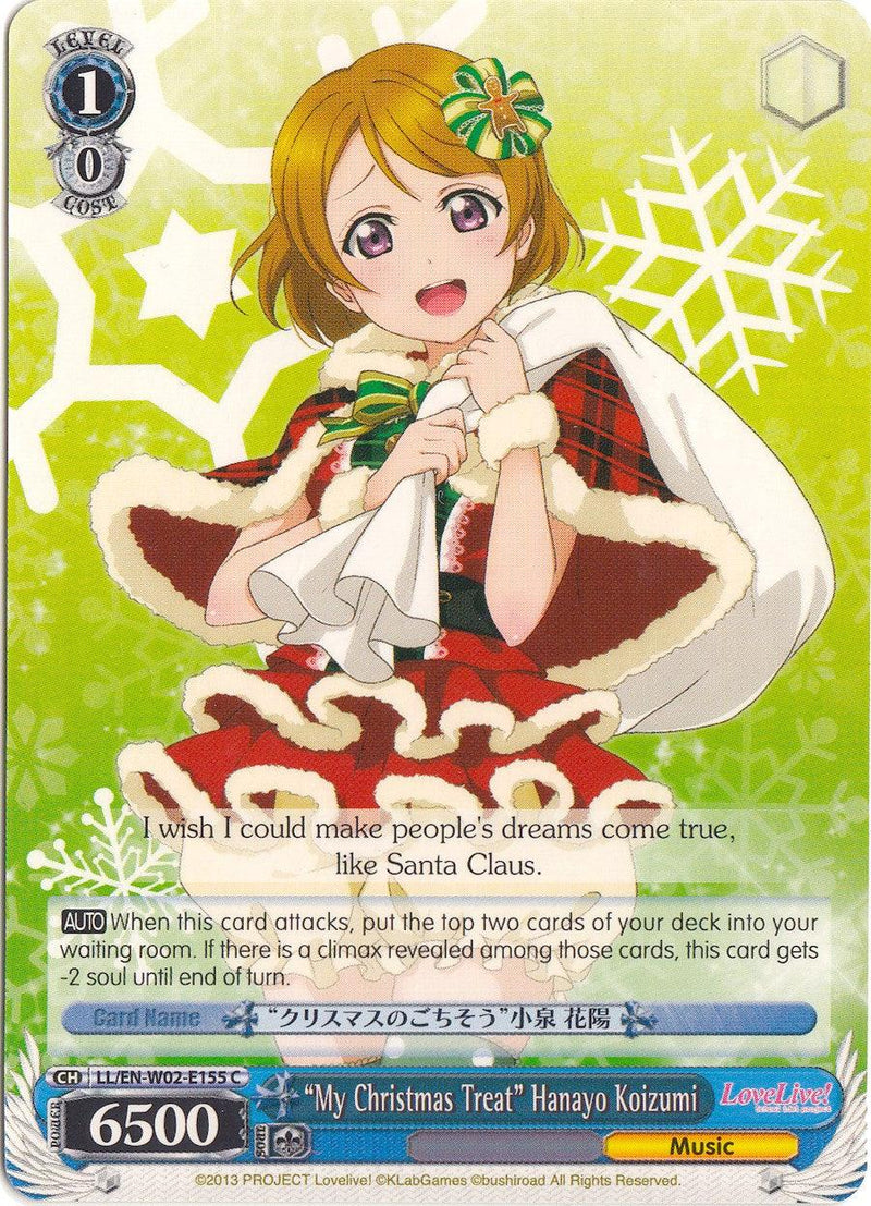 "My Christmas Treat" Hanayo Koizumi (LL/EN-W02-E155 C) [Love Live! DX Vol.2] - POKÉ JEUX