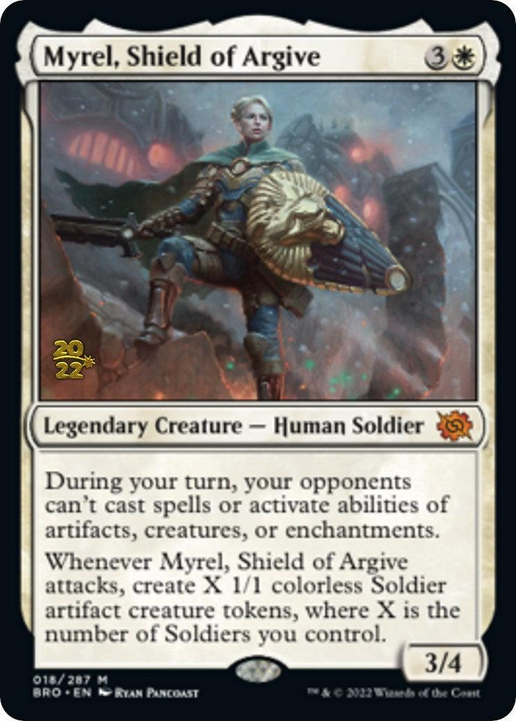 Myrel, Shield of Argive [The Brothers' War Prerelease Promos] - POKÉ JEUX