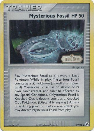 Mysterious Fossil (79/92) (Stamped) [EX: Legend Maker] - POKÉ JEUX