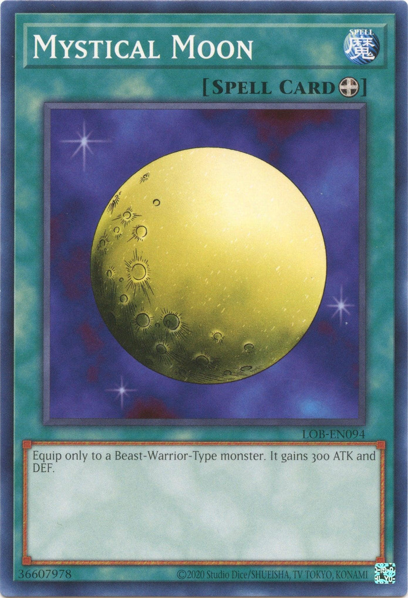 Mystical Moon (25th Anniversary) [LOB-EN094] Common - POKÉ JEUX