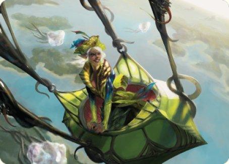 Nael, Avizoa Aeronaut Art Card [Dominaria United Art Series] - POKÉ JEUX