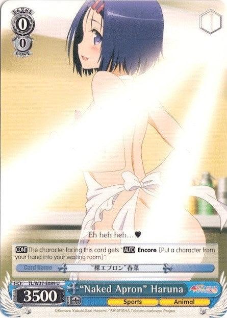 "Naked Apron" Haruna (TL/W37-E089 U) [To Loveru Darkness 2nd] - POKÉ JEUX