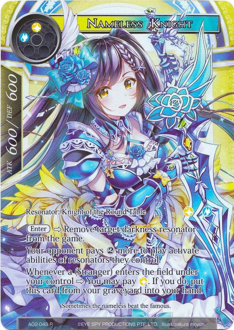 Nameless Knight (Full Art) (AO2-049) [Alice Origin II] - POKÉ JEUX