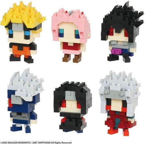 Nanoblock Miniano Naruto Shippuden - boite de 6 - POKÉ JEUX - 4972825224205 N