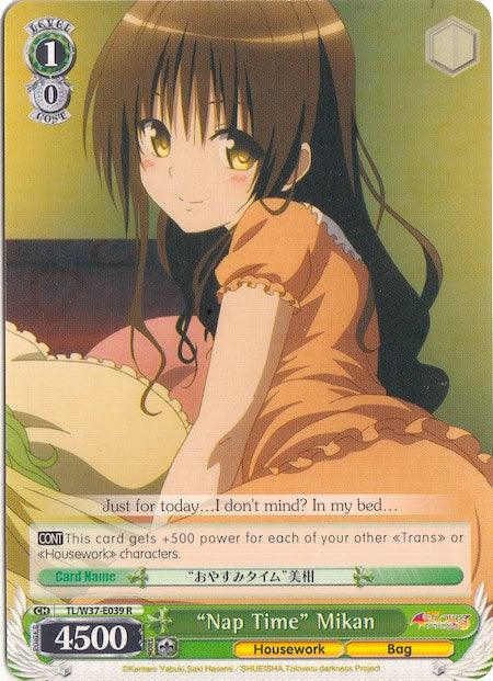 "Nap Time" Mikan (TL/W37-E039 R) [To Loveru Darkness 2nd] - POKÉ JEUX