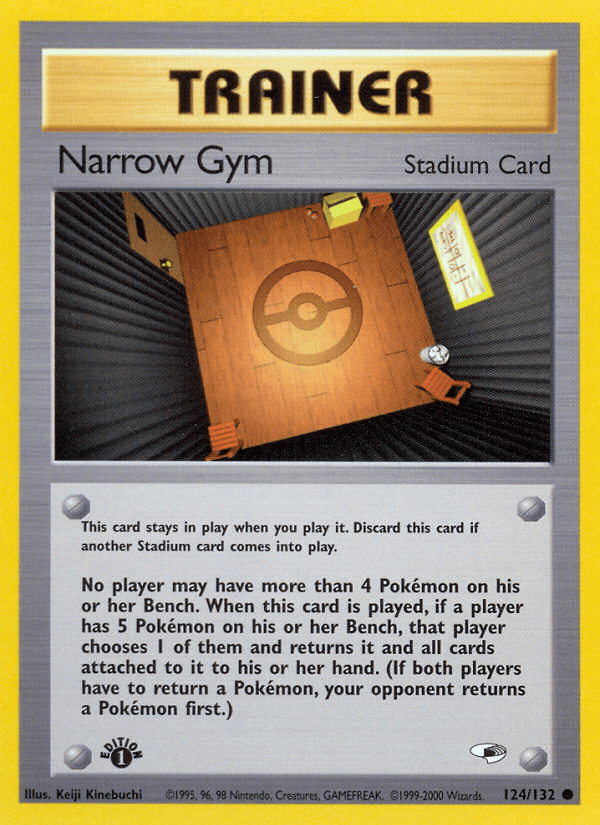 Narrow Gym (124/132) [Gym Heroes 1st Edition] - POKÉ JEUX