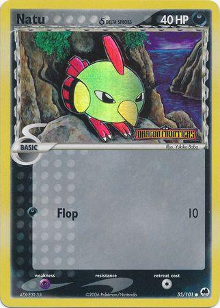 Natu (55/101) (Delta Species) (Stamped) [EX: Dragon Frontiers] - POKÉ JEUX