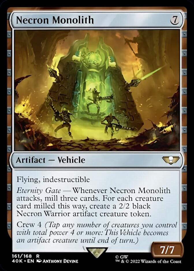 Necron Monolith (Surge Foil) [Warhammer 40,000] - POKÉ JEUX