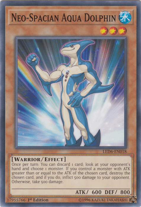 Neo-Spacian Aqua Dolphin [LED6-EN018] Common - POKÉ JEUX