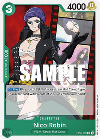 Nico Robin [Paramount War Pre-Release Cards] - POKÉ JEUX