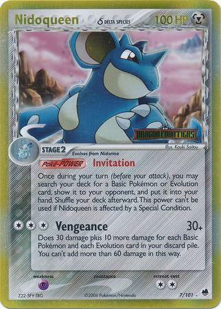 Nidoqueen (7/101) (Delta Species) (Stamped) [EX: Dragon Frontiers] - POKÉ JEUX