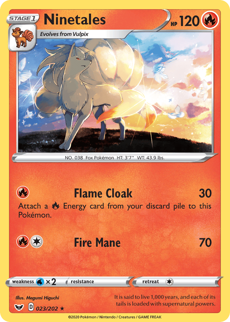 Ninetales (023/202) [Sword & Shield: Base Set] - POKÉ JEUX