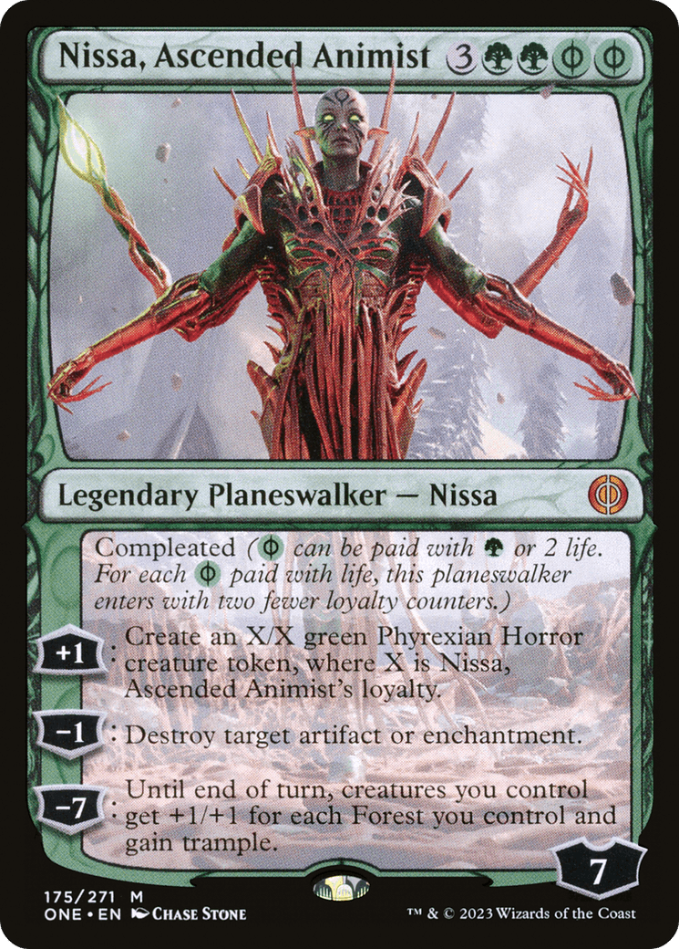 Nissa, Ascended Animist [Phyrexia: All Will Be One] - POKÉ JEUX