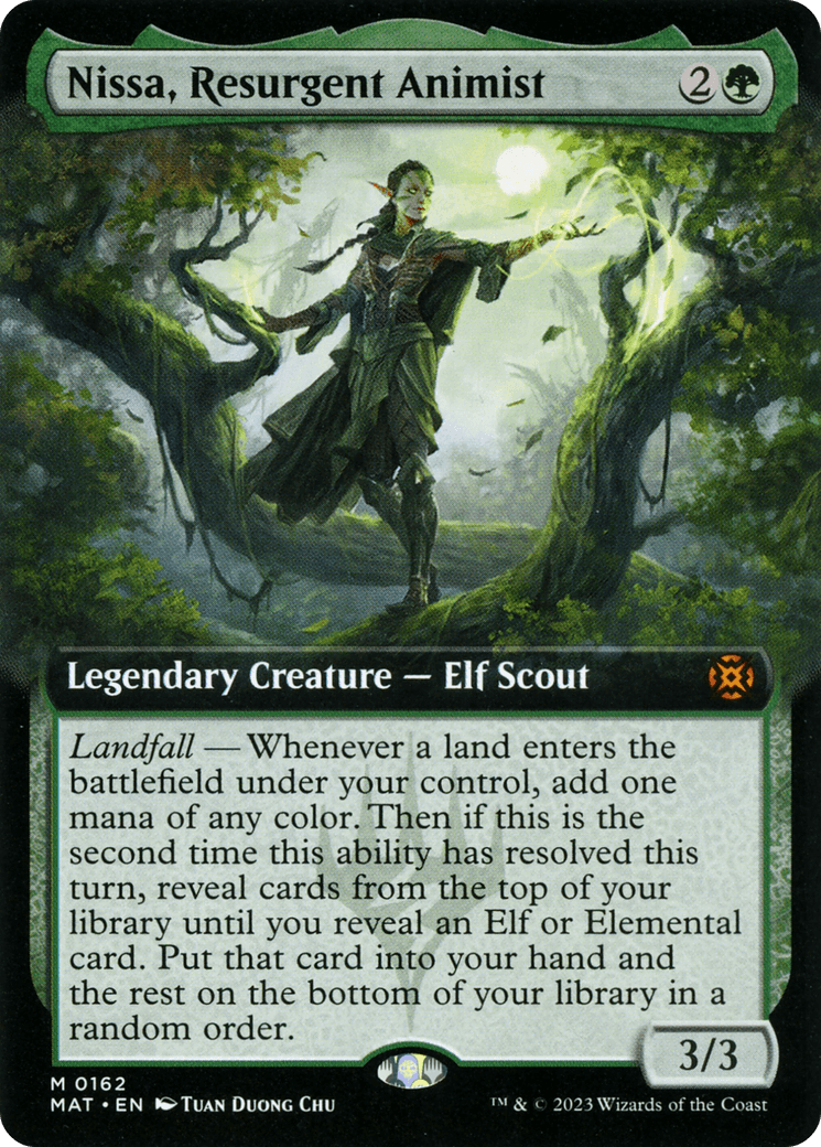 Nissa, Resurgent Animist (Extended Art) [March of the Machine: The Aftermath] - POKÉ JEUX